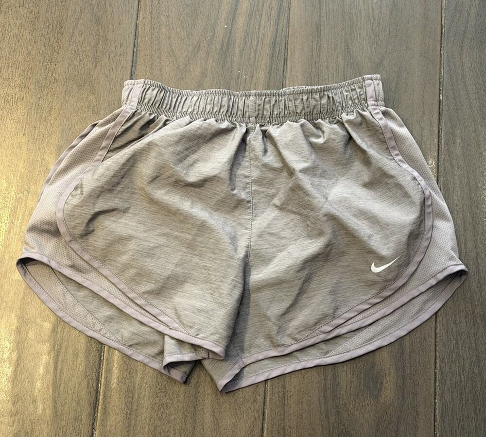 Nike Tempo Wolf Gray Athletic Lightweight Workout Running Shorts Women's Size S
